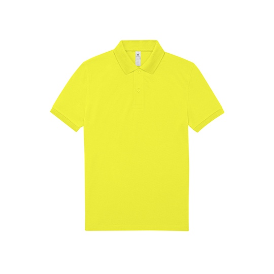Koszulka Polo Klasyczna Bawelna Ring-Spun BCPU424 - Pixel Lime