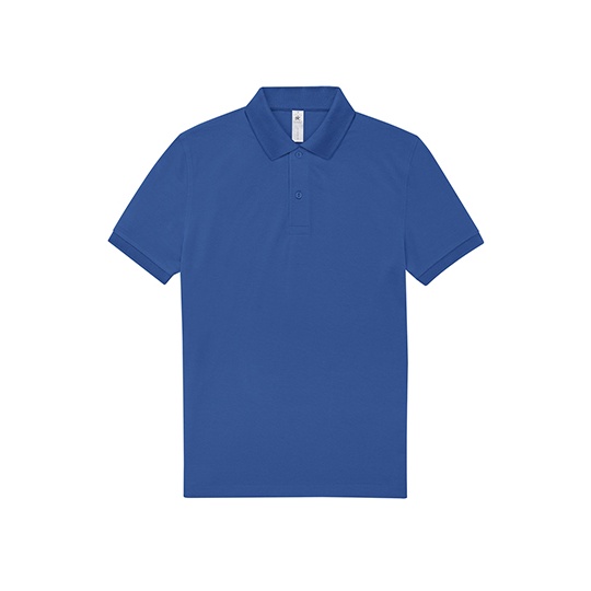 Koszulka Polo Klasyczna Bawelna Ring-Spun BCPU424 - Royal Blue