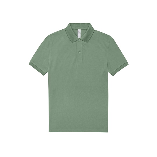 Koszulka Polo Męska Klasyczna Bawełniana BCPU426 - Amalfi Green