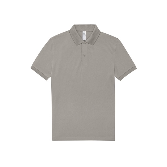 Koszulka Polo Męska Klasyczna Bawełniana BCPU426 - Amalfi Grey
