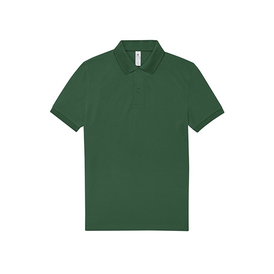 Koszulka Polo Męska Klasyczna Bawełniana BCPU426 - Ivy Green