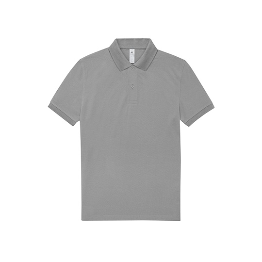 Koszulka Polo Męska Klasyczna Bawełniana BCPU426 - Sport Grey (Heather)