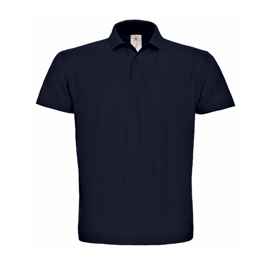 Koszulka Polo Klasyczna Bawelniana Pika BCPUI10 - Navy