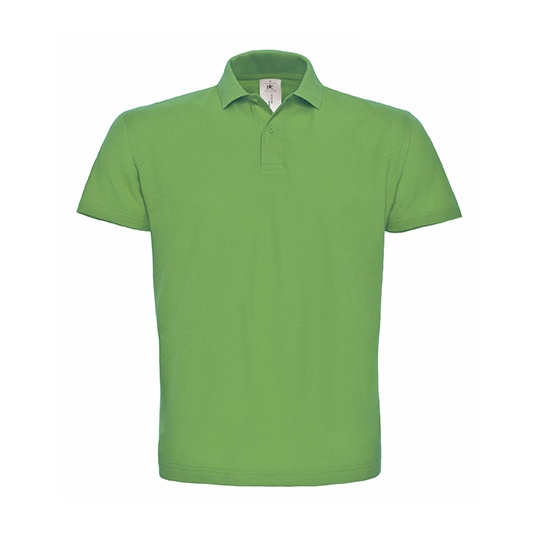 Koszulka Polo Klasyczna Bawelniana Pika BCPUI10 - Real Green