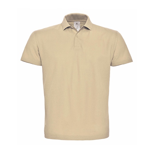Koszulka polo unisex klasyczna BCPUI10 - Sand
