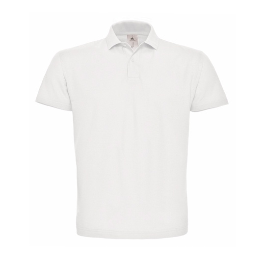 Koszulka polo unisex klasyczna BCPUI10 - White