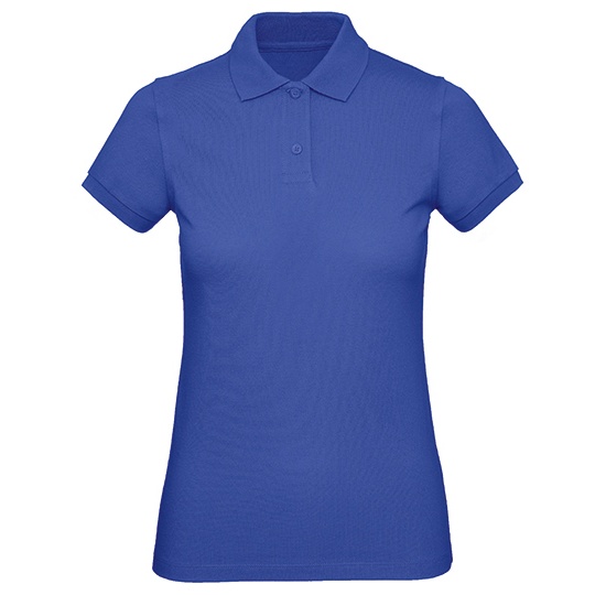 Koszulka Polo Damska Bawelniana Pika BCPW440 - Cobalt Blue