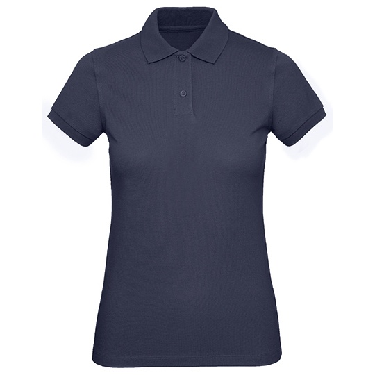 Koszulka Polo Damska Bawelniana Pika BCPW440 - Navy Blue