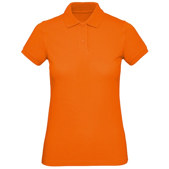 Koszulka Polo Damska Bawelniana Pika BCPW440 - Orange