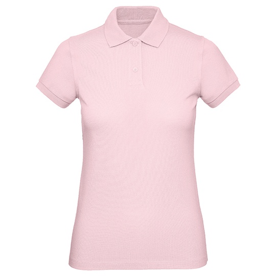 Koszulka Polo Damska Bawelniana Pika BCPW440 - Orchid Pink