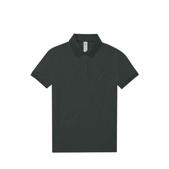 Koszulka Polo Damska Bawełniana Pique BCPW461 - Dark Forest