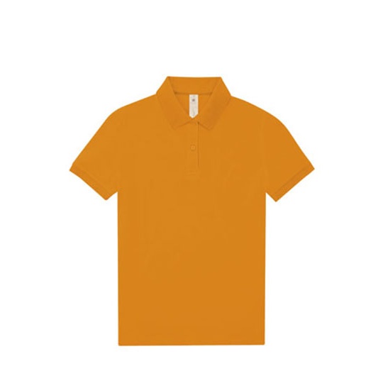 Koszulka Polo Damska Bawelniana Pique BCPW461 - Meta Orange