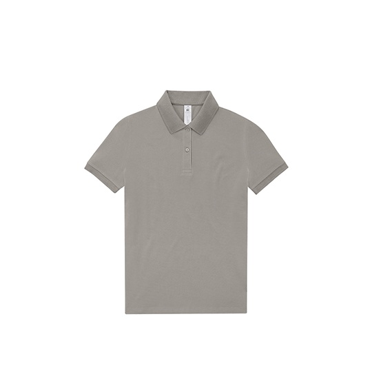 Koszulka Polo Damska Bawełniana Fine Piqué BCPW463 - Amalfi Grey