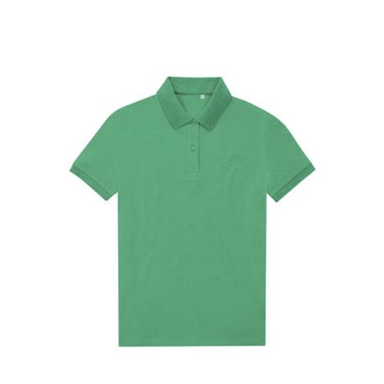 Koszulka Polo Klasyczna Pika Poliester Bawelna BCPW465 - Pop Green