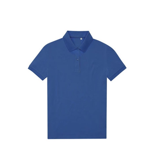 Koszulka Polo Klasyczna Pika Poliester Bawelna BCPW465 - Royal Blue