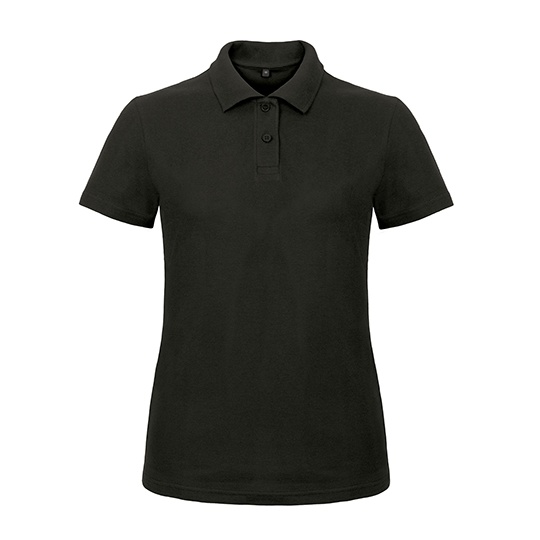 Damska koszulka polo slim BCPWI11 - Black