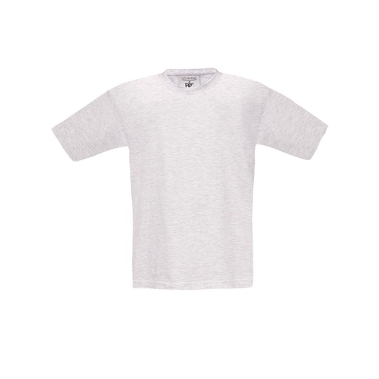 Koszulka Dziecieca Klasyczna Bawelniana BCTK300 - Ash (Heather)
