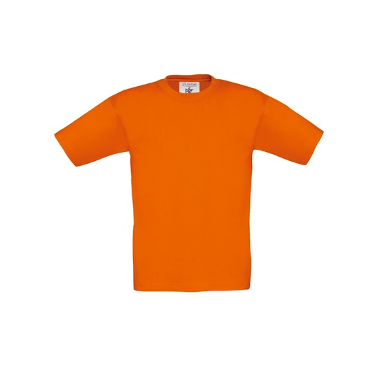 Koszulka Dziecieca Klasyczna Bawelniana BCTK300 - Orange