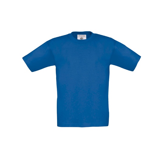 Koszulka Dziecieca Klasyczna Bawelniana BCTK300 - Royal Blue