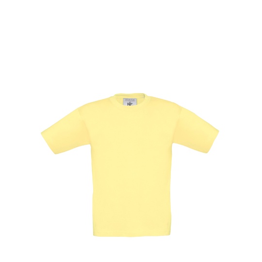 Koszulka Dziecięca Klasyczna Bawełniana BCTK300 - Yellow