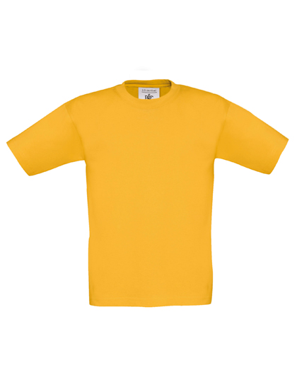 Dzieciecy T-shirt Klasyczny Bawelniany BCTK301 - Gold
