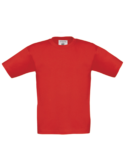 Dzieciecy T-shirt Klasyczny Bawelniany BCTK301 - Red