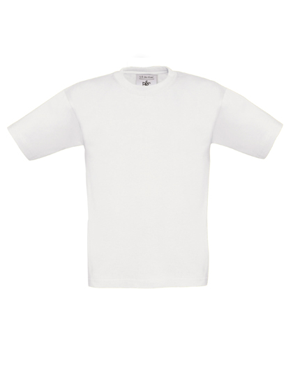 Dzieciecy T-shirt Klasyczny Bawelniany BCTK301 - White