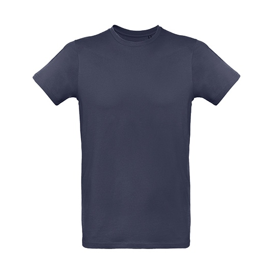 T-shirt Meski Klasyczny Bawelna Czesana BCTM048 - Navy Blue