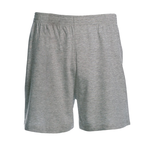 Szorty Meskie Slim Bawelniane z Elastycznym Pasem BCTM202 - Sport Grey (Heather)