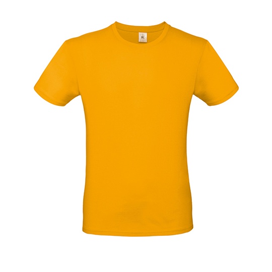 T-Shirt bawełniany z krótkim rękawem BCTU01T - Apricot