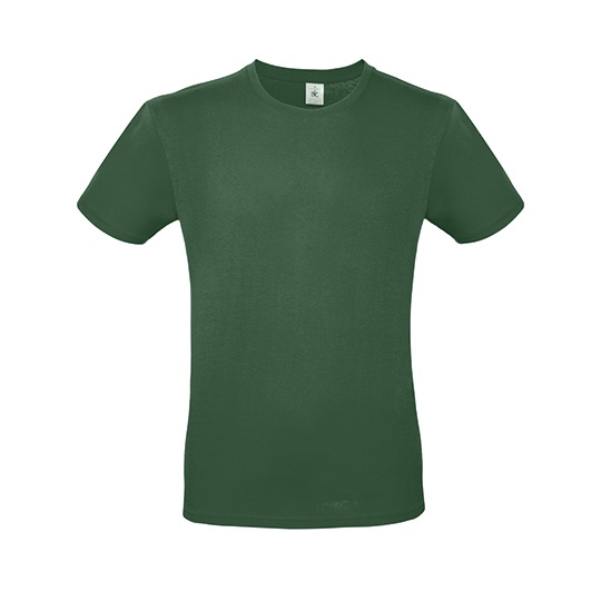 T-Shirt Klasyczny Bawełniany BCTU01T - Bottle Green