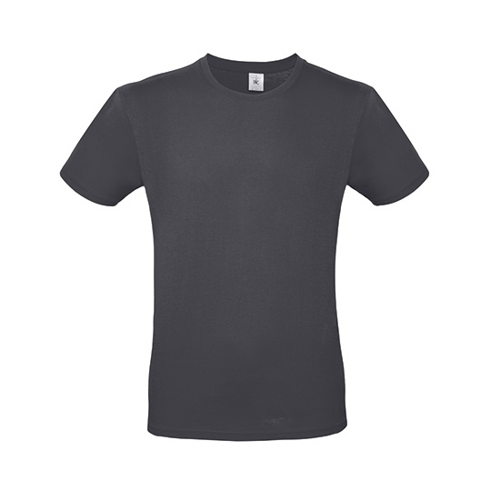 T-Shirt Klasyczny Bawelniany BCTU01T - Dark Grey (Solid)