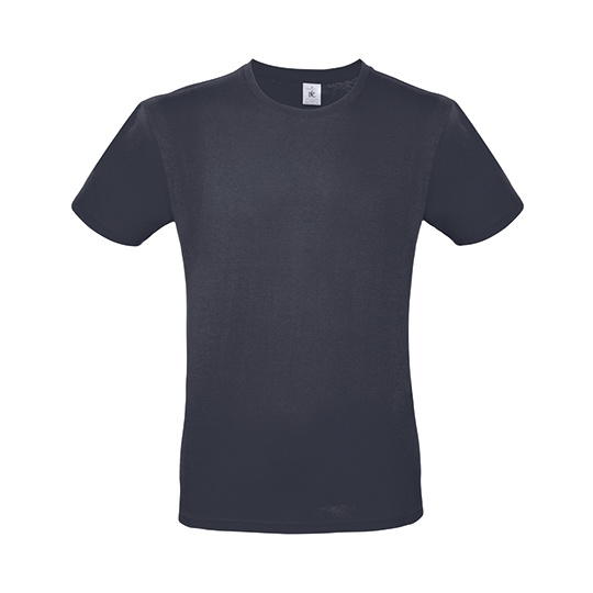 T-Shirt Klasyczny Bawelniany BCTU01T - Light Navy