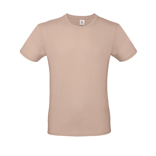 T-Shirt Klasyczny Bawełniany BCTU01T - Millennial Pink