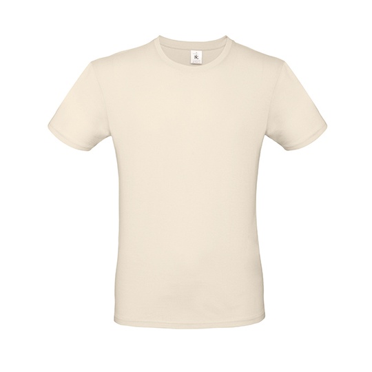 T-Shirt Klasyczny Bawelniany BCTU01T - Natural