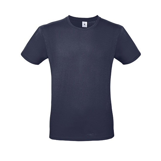 T-Shirt Klasyczny Bawełniany BCTU01T - Navy Blue