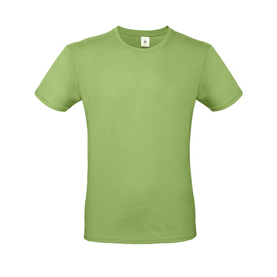 T-Shirt bawełniany z krótkim rękawem BCTU01T - Pistachio