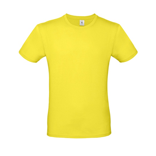 T-Shirt Klasyczny Bawełniany BCTU01T - Solar Yellow