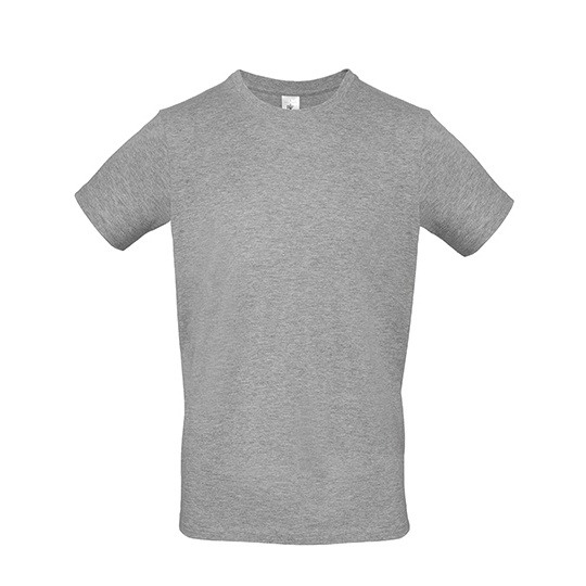 T-Shirt Klasyczny Bawełniany BCTU01T - Sport Grey (Heather)