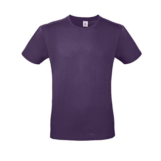 T-Shirt Klasyczny Bawełniany BCTU01T - Urban Purple