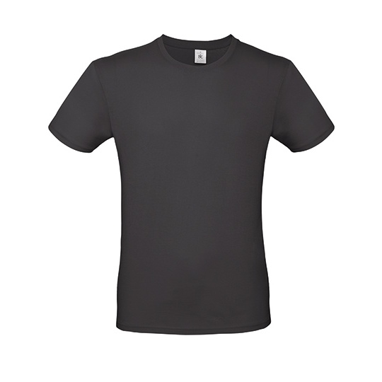 T-Shirt Klasyczny Bawelniany BCTU01T - Used Black