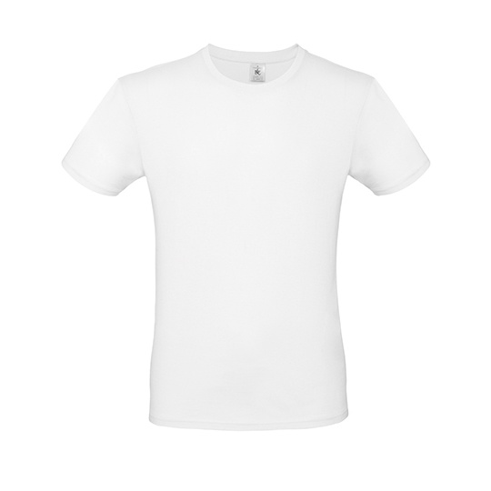 T-Shirt Klasyczny Bawelniany BCTU01T - White