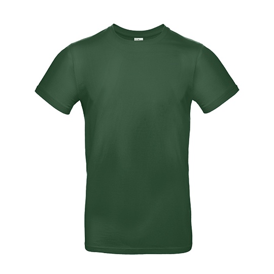 T-Shirt Klasyczny Bawełniany BCTU03T - Bottle Green