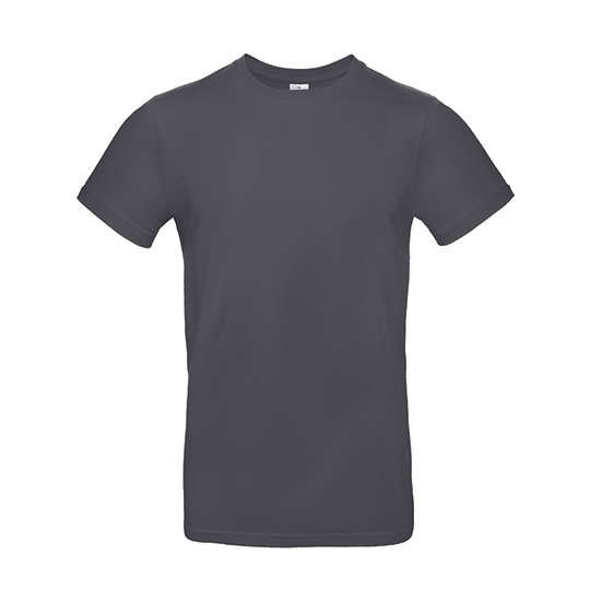 T-Shirt Klasyczny Bawelniany BCTU03T - Dark Grey (Solid)