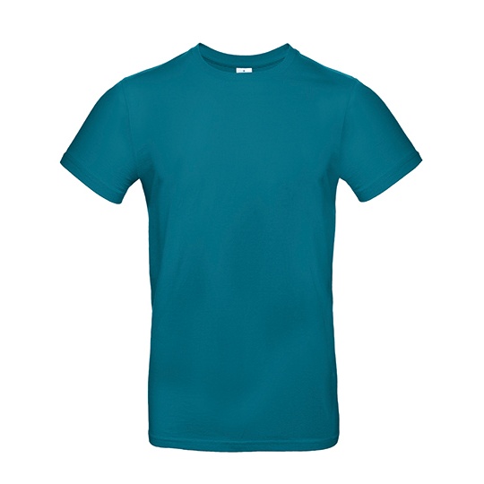 T-Shirt Klasyczny Bawelniany BCTU03T - Diva Blue