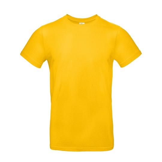 T-Shirt Klasyczny Bawelniany BCTU03T - Gold