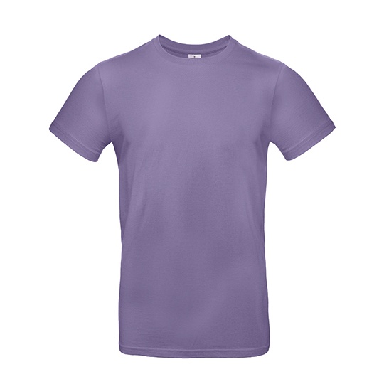 T-Shirt bawełniany z krótkim rękawem BCTU03T - Millennial Lilac