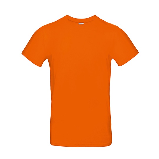 T-Shirt Klasyczny Bawełniany BCTU03T - Orange
