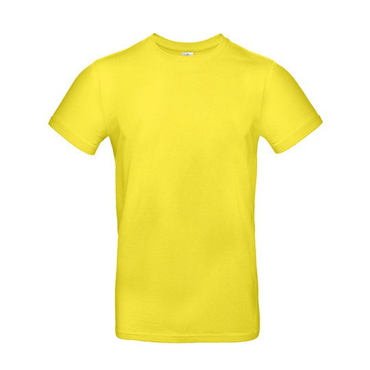 T-Shirt Klasyczny Bawelniany BCTU03T - Solar Yellow