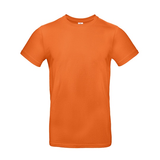 T-Shirt Klasyczny Bawełniany BCTU03T - Urban Orange